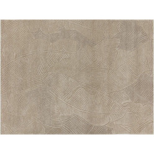 Calathea 144 X 108 inch Sand Indoor Hand-Tufted Rug, Hand-Tufted